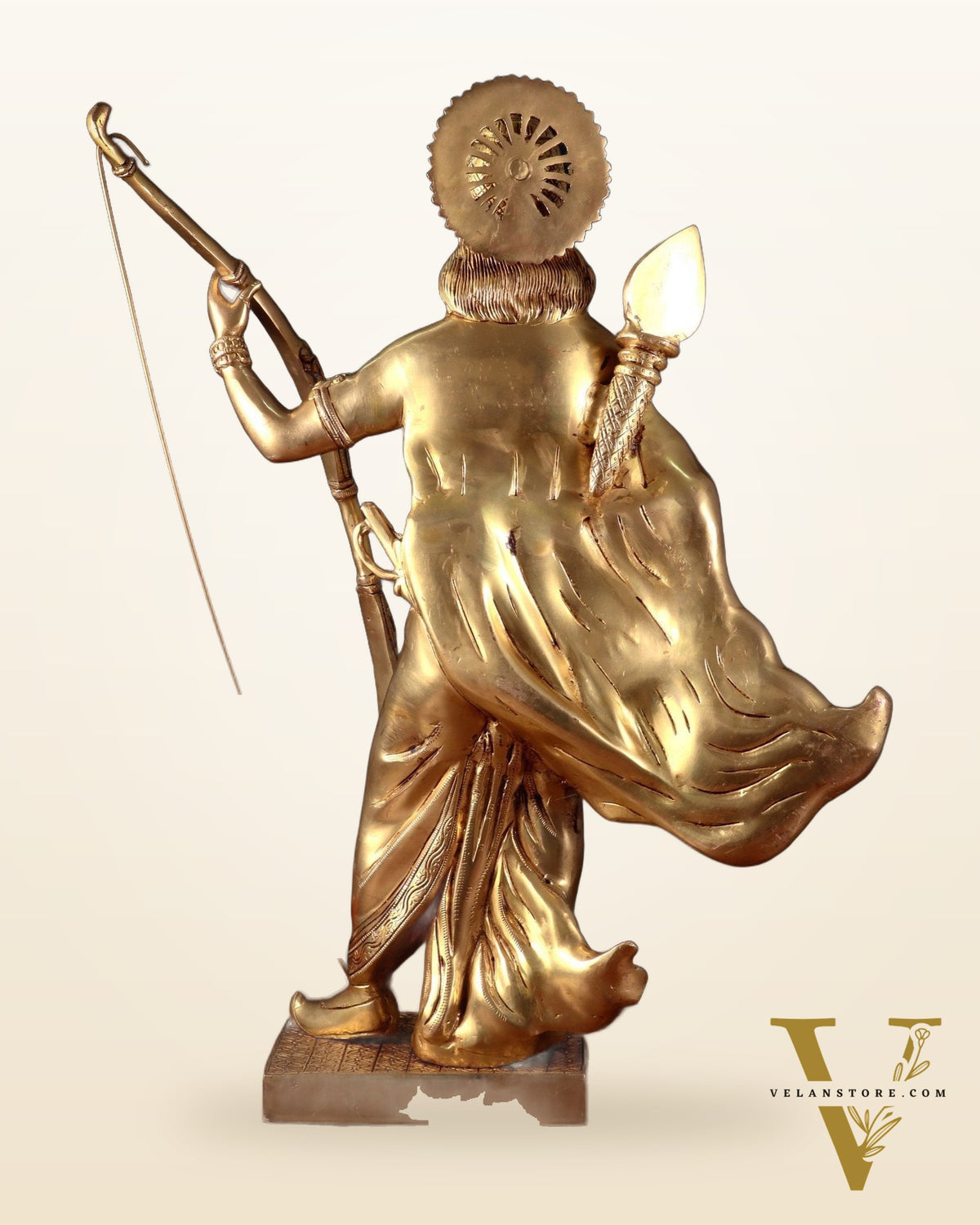 Handcrafted Superfine Brass Statue - Lord Shri Ram Chandra | 26 inch