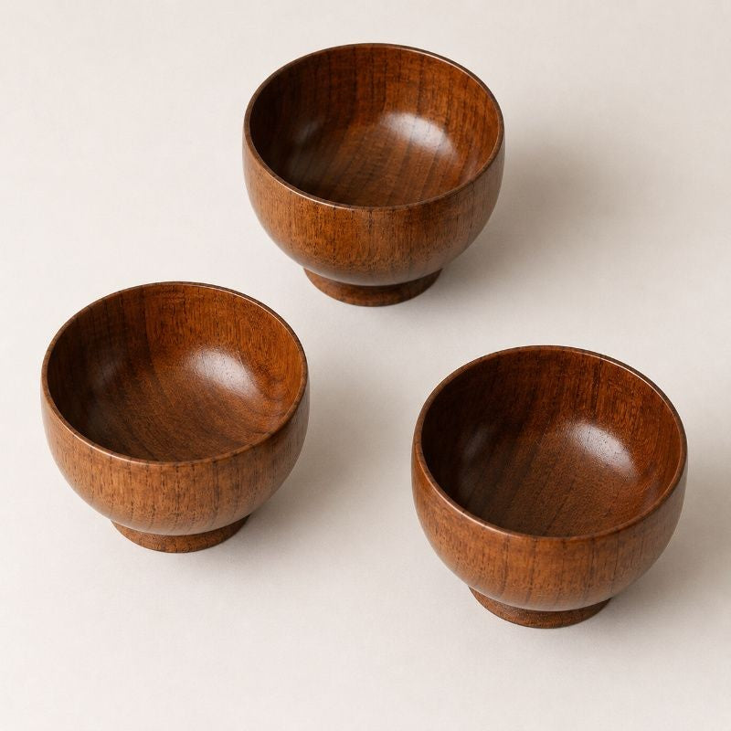 Wooden Bowl Set of 3 | Bowl set of 3 | Wood Bowl Set of 3