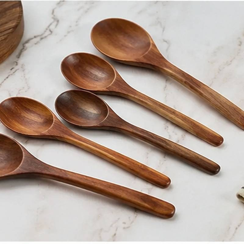 Wooden Eating Spoon | Eating Spoon Set of 5