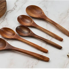 Wooden Eating Spoon | Eating Spoon Set of 5