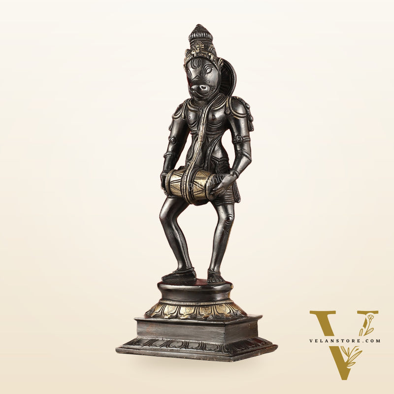 Hayagriva brass idol Restoring Vedas 12.5"