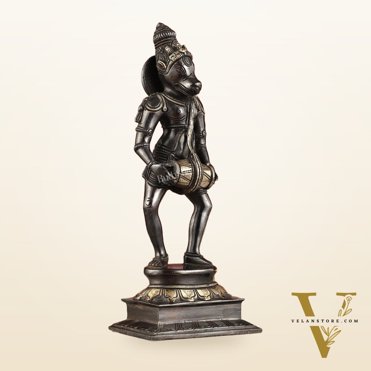 Hayagriva brass idol Restoring Vedas 12.5"