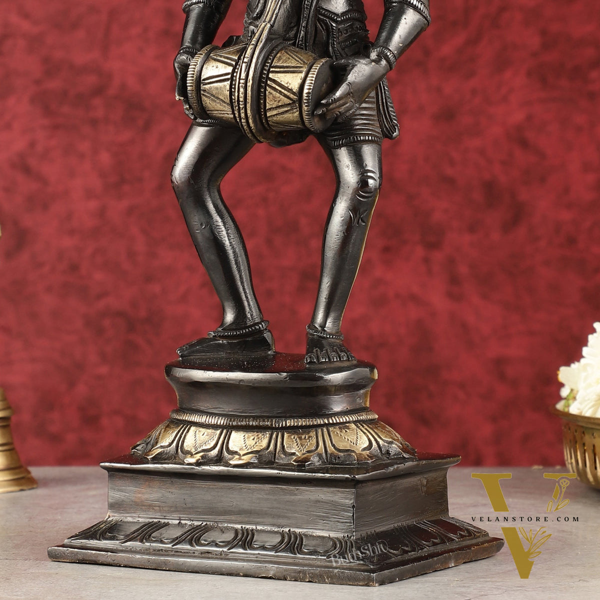 Hayagriva brass idol Restoring Vedas 12.5"