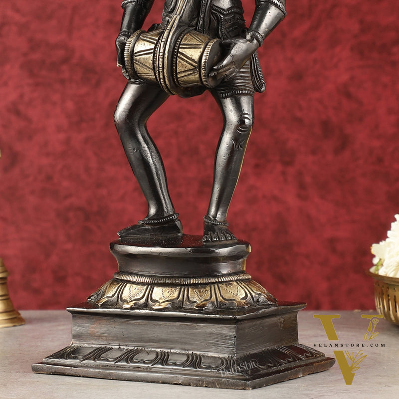 Hayagriva brass idol Restoring Vedas 12.5"