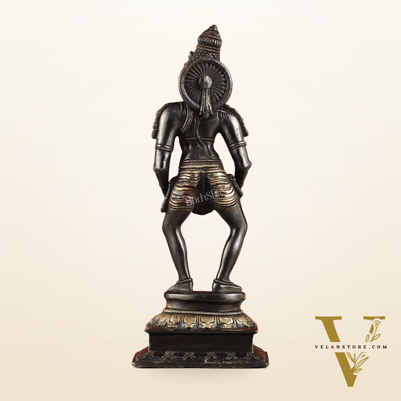 Hayagriva brass idol Restoring Vedas 12.5"