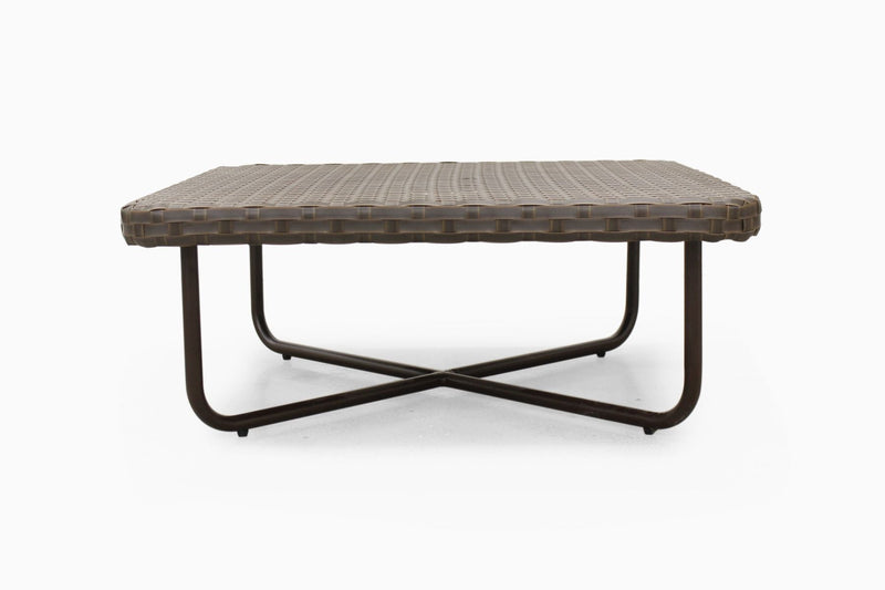 Lydie Outdoor Sofa Set 2 Seater, 2 Single seater and 1 Center Table (Dark Brown)