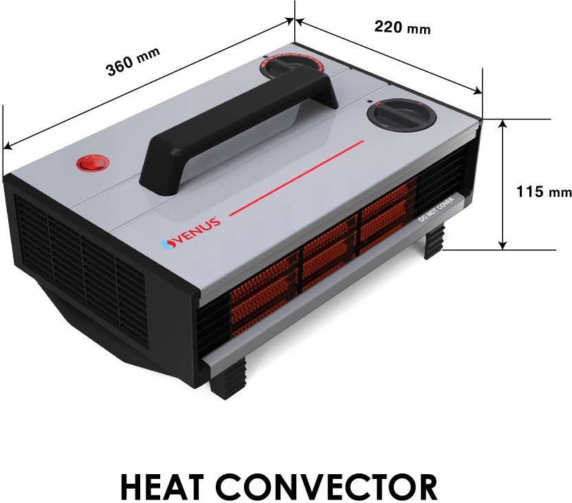 Venus HC2000 Heat Convector Fan Room Heater-3