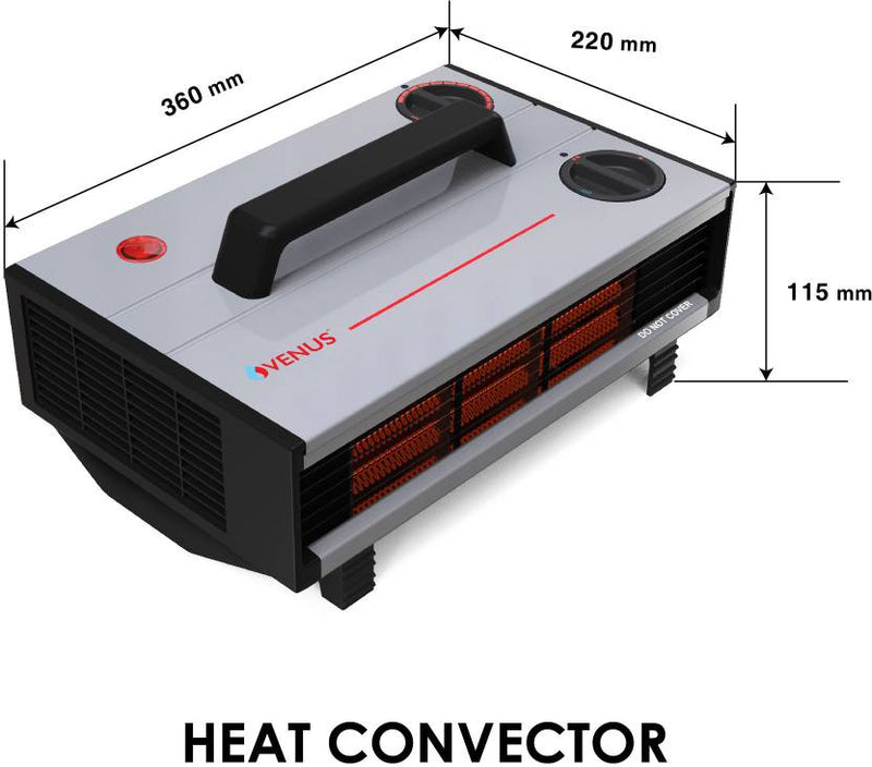 Venus HC2000 Heat Convector Fan Room Heater-3