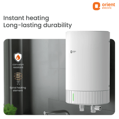 Instaflo 3L Instant Water Heater (Geyser) | Suitable for Low & Mid Rise Buildings | 6 Years Tank Warranty