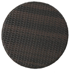 Froe Outdoor Patio Seating Set 2 Chairs and 1 Table Set (Brown)