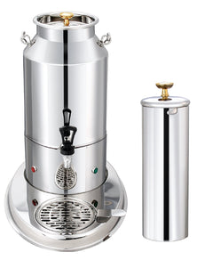 Pradeep Hot & Cold Beverage Dispenser with Electric Heater Plate – 5 L / 10 L