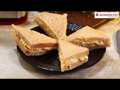 Crimson Edge Instant Electric Egg Boiler with 6 Egg Poachers|3 Boiling Modes, Soft, Medium, Hard| Auto Shut Off | Non-stick Egg Rack, Transparent Lid, Stainless Steel Body & Heating Plate, Steamer Rack| Alarm| Overheat Protection | Red| 2 Year Warranty