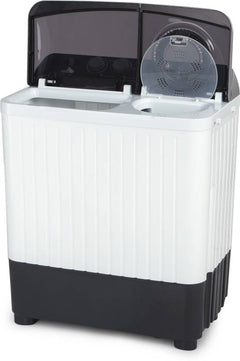 Haier 7 kg Semi Automatic Top Load Washing Machine Black, White (HTW70-186S)-4