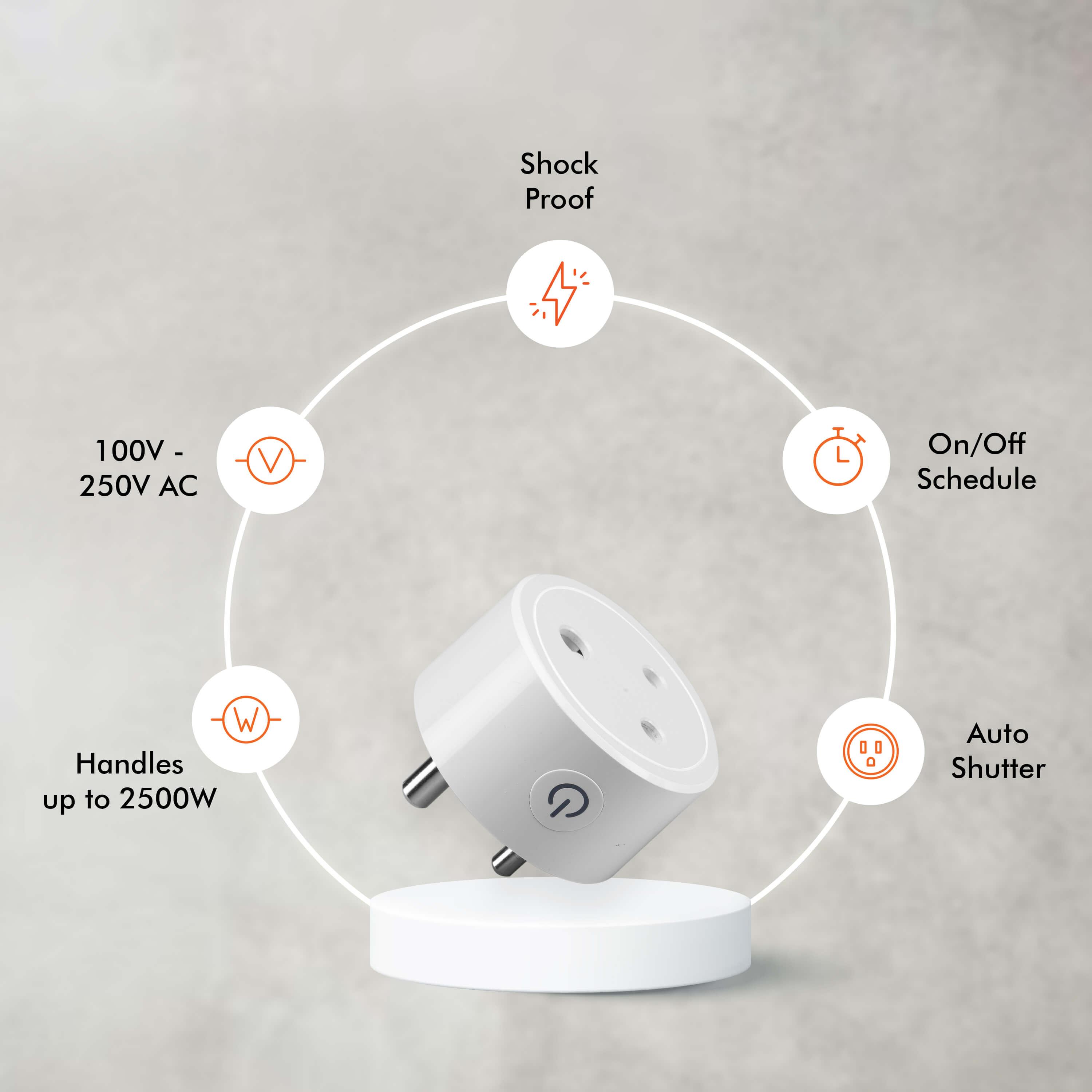 I-Nex Wifi 10A Smart Plug Socket