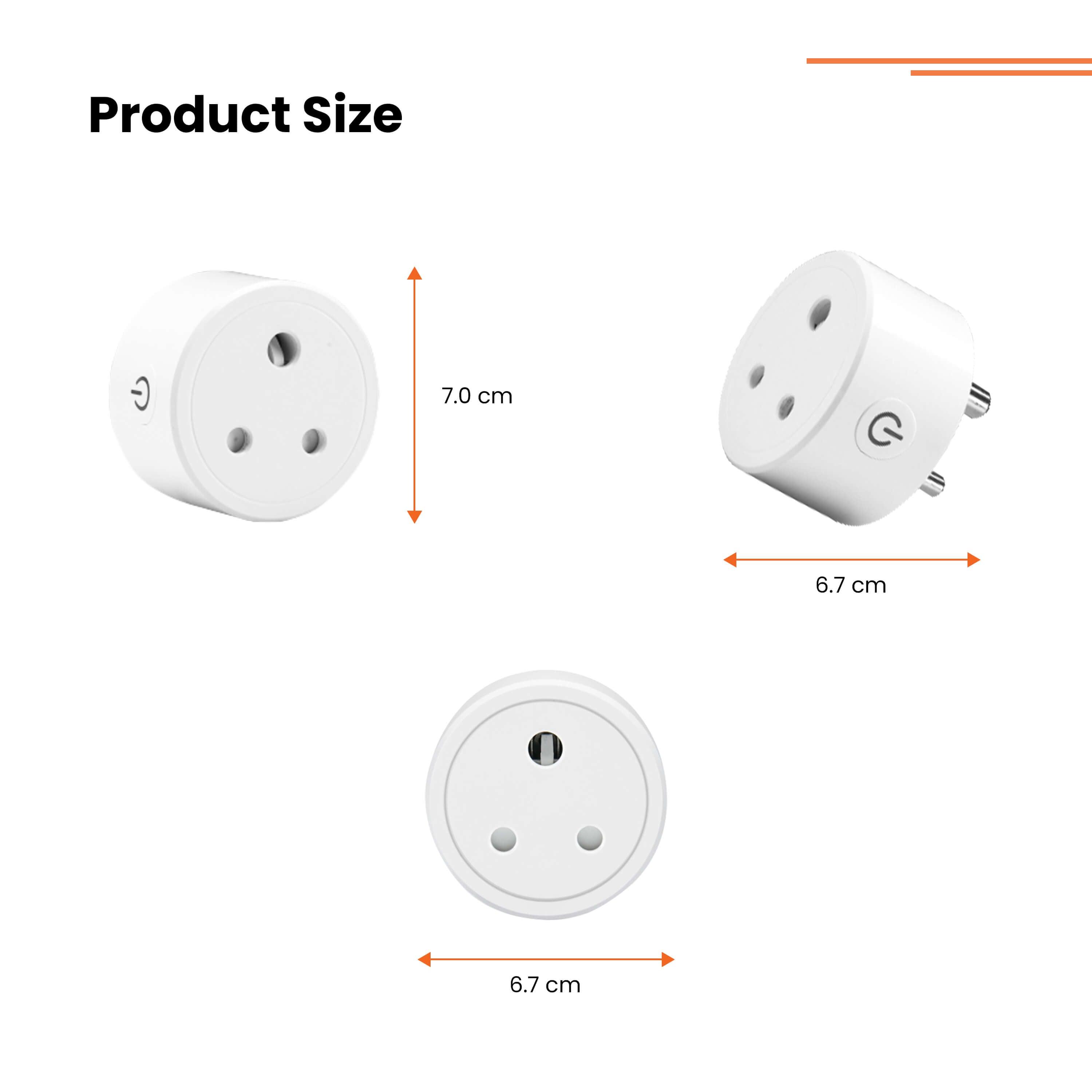 I-Nex Wifi 16A Smart Plug Socket