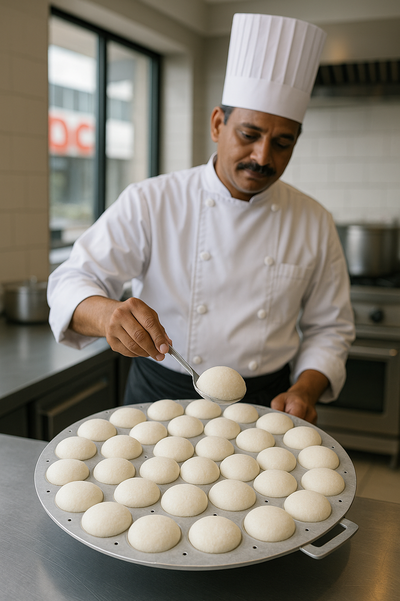 ALUMINIUM MINI IDLI STEAMER PANAI-11