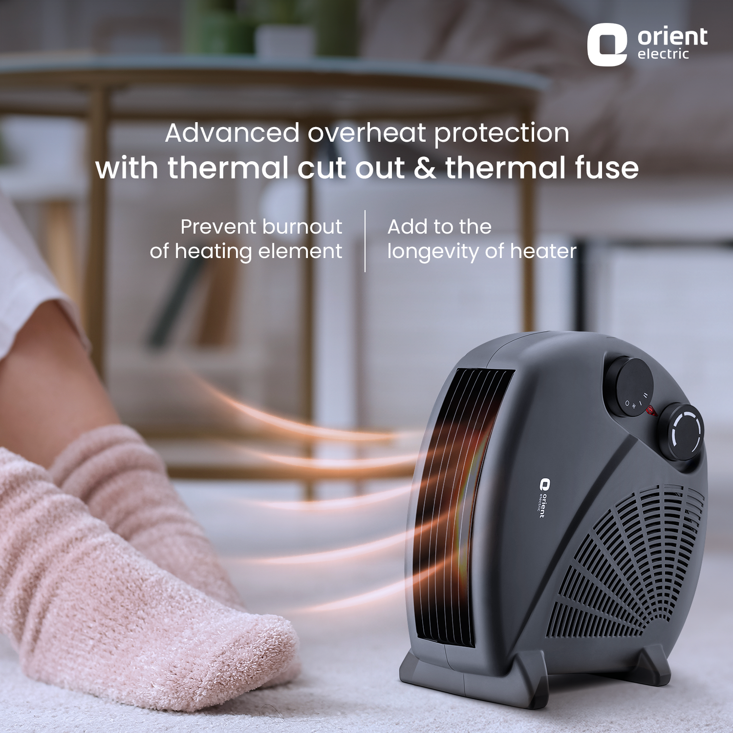 New Areva Portable Room Heater for Home