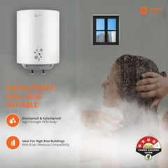 Ecoswift Pro Water Heater (Geyser) | Rust Proof Water Heater for Home Bathroom | 5 Years Warranty
