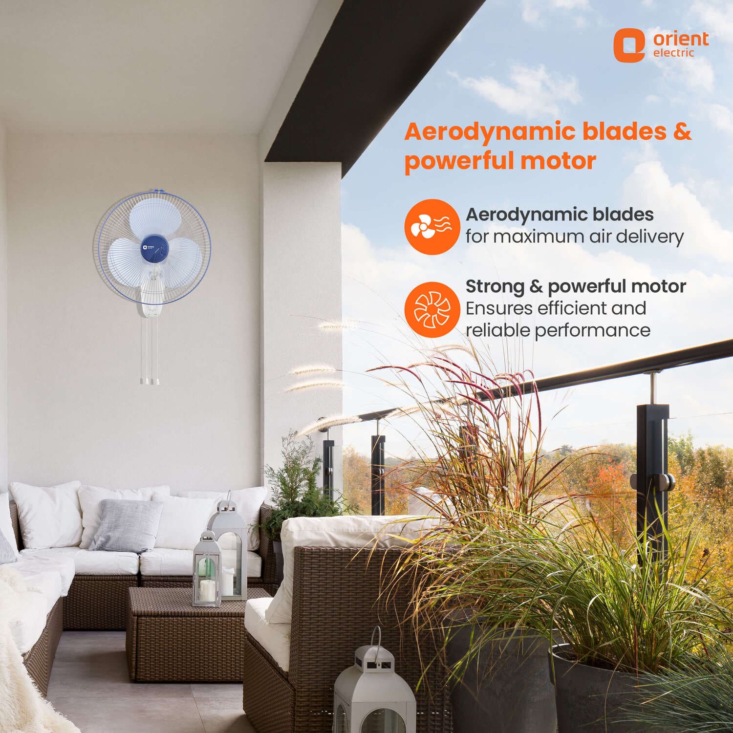 Wall 44 with CTX Technology Silent Wall Fan