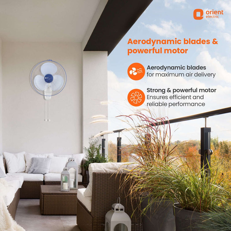 Wall 44 with CTX Technology Silent Wall Fan