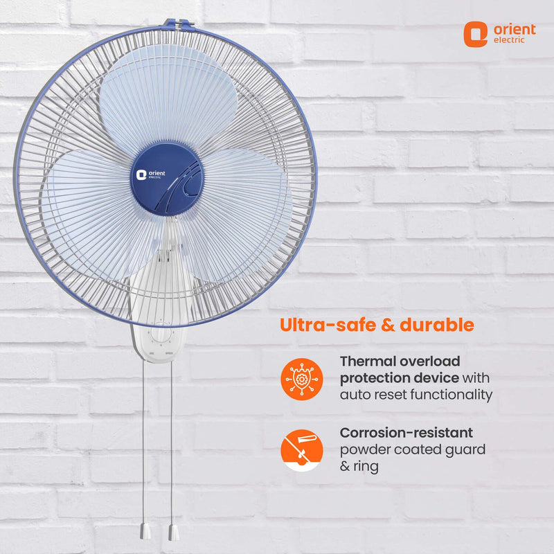 Wall 44 with CTX Technology Silent Wall Fan
