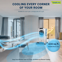 Sumo 115 XL | Powerful Desert Air Cooler | Leg Set