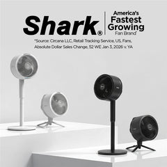 Shark FlexBreeze Cordless Table & Pedestal Fan (FA200IN) | 24 Hrs Battery