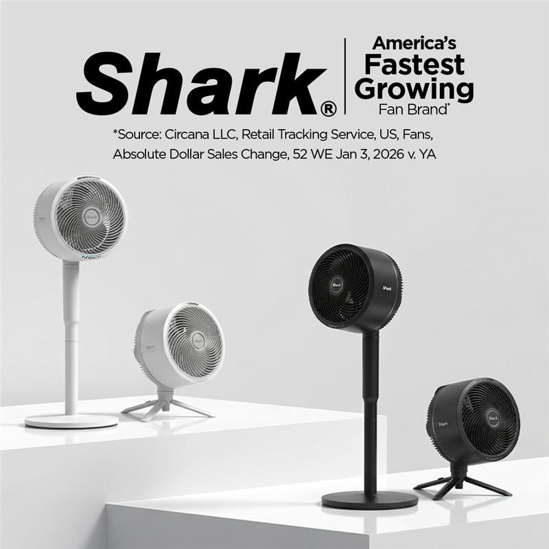 Shark FlexBreeze Cordless Table & Pedestal Fan (FA200IN) | 24 Hrs Battery