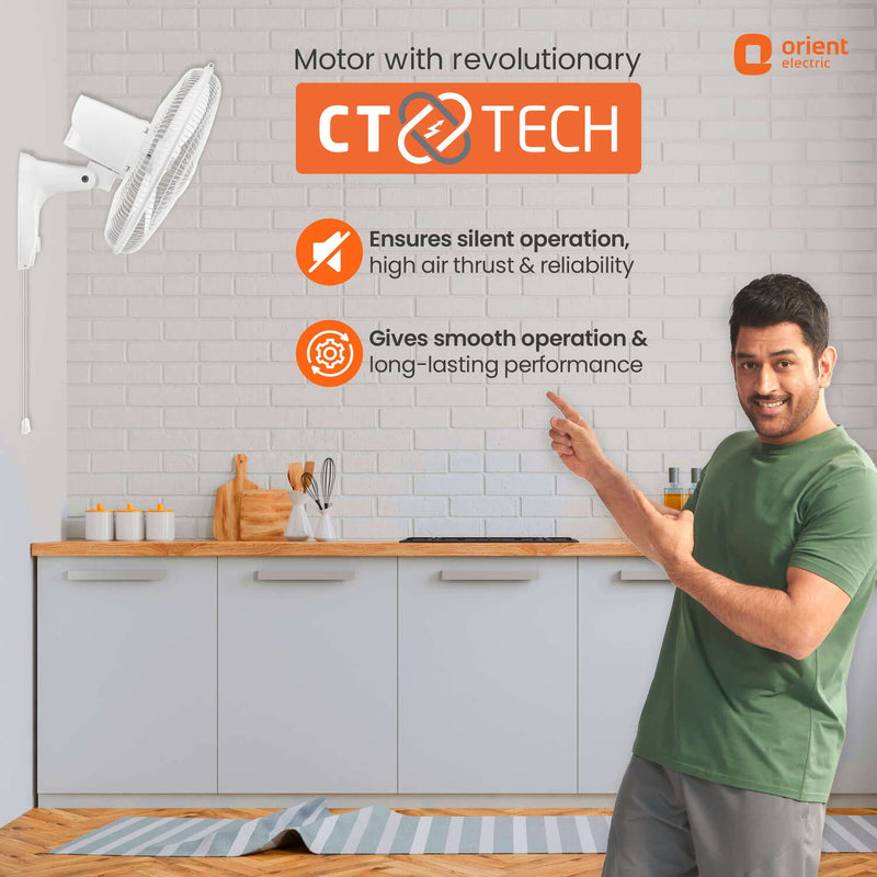 Wall 44 with CTX Technology Silent Wall Fan