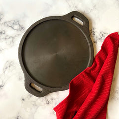 Velanstore Cast iron Dosa tawa ( 12inch diameter)