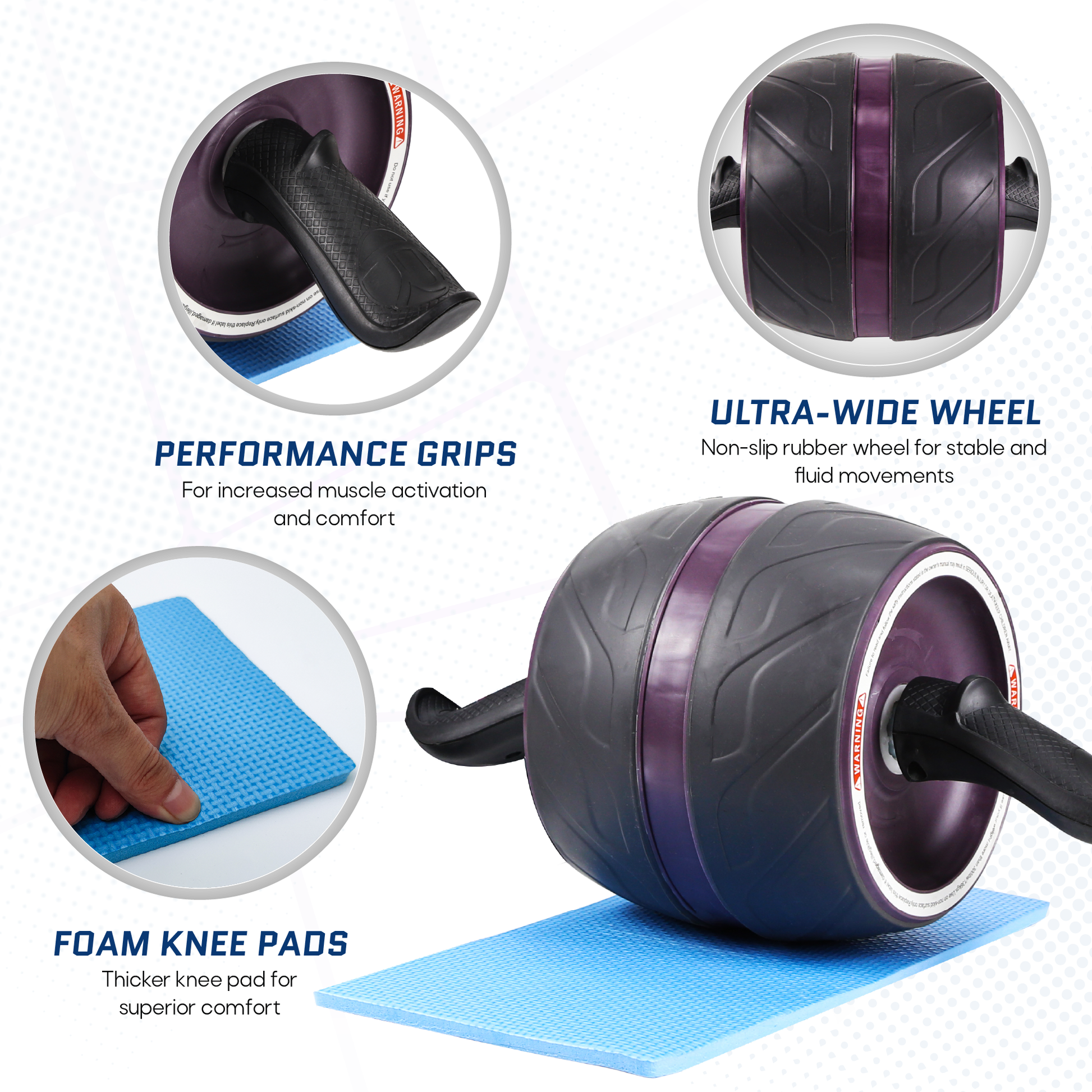 Ultra Wide Ab Roller