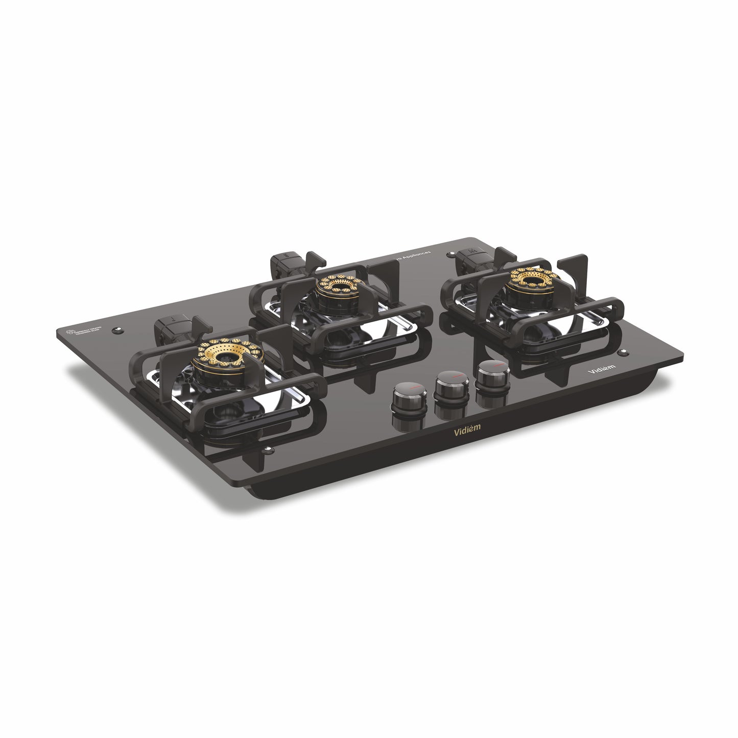 VIDIEM VOGUE V1 3-Burner Gas Cooktop