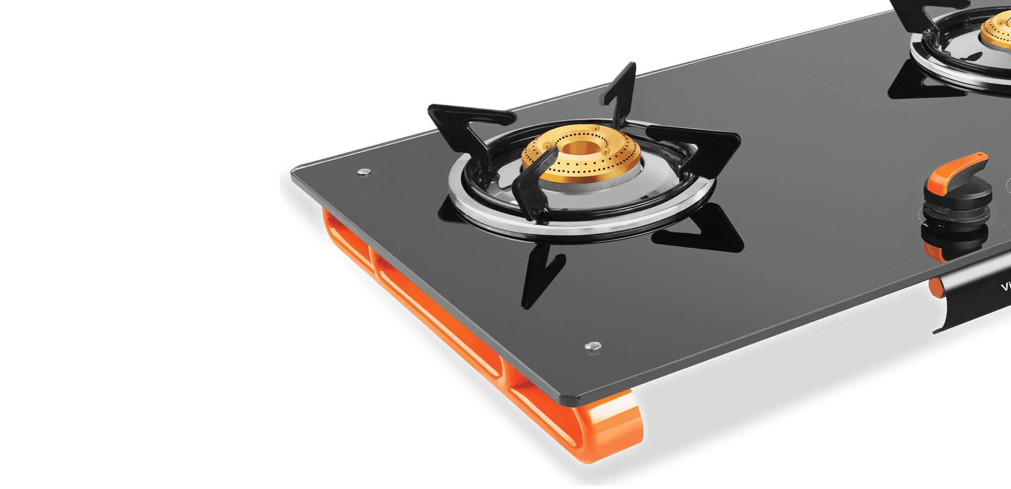 AIR PLUS 2Burner - Auto Ignition Gas Stove vidiem