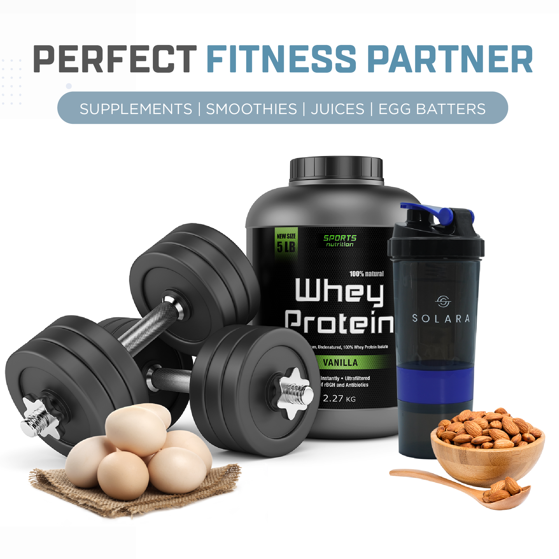 Protein Shaker Bottle with Spring Coil- 650 ML