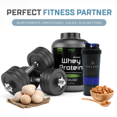 Protein Shaker Bottle with Spring Coil- 650 ML
