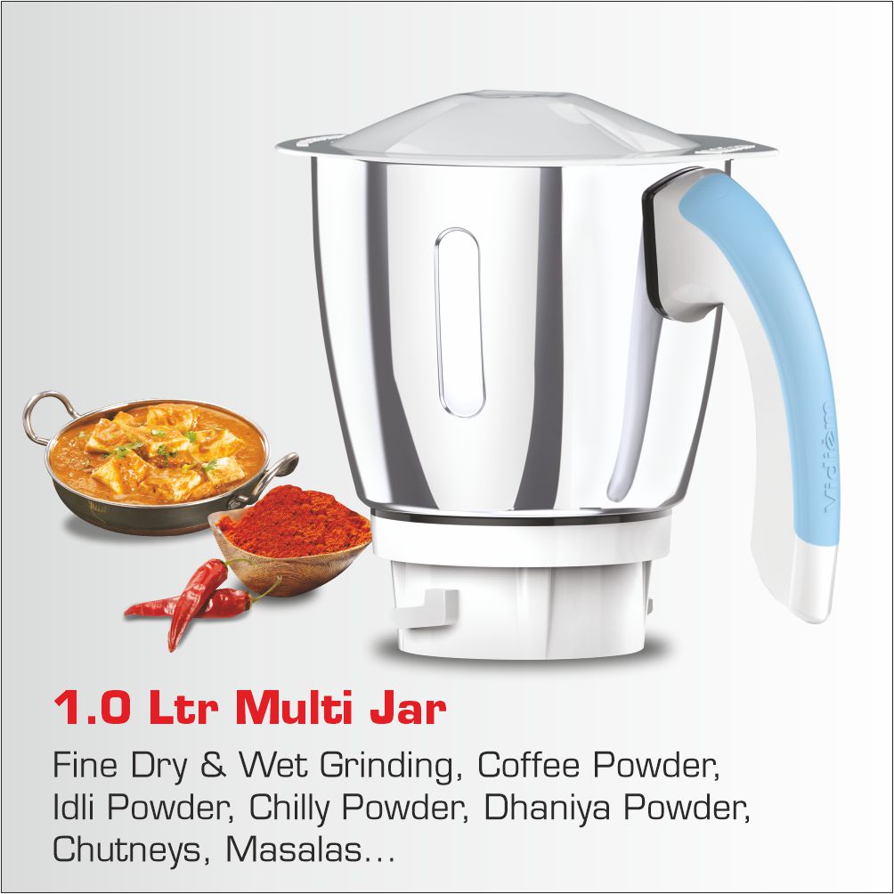 VIDIEM EVA SUPER BLU 750W MIXER GRINDER
