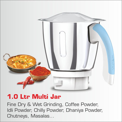 VIDIEM EVA SUPER BLU 750W MIXER GRINDER