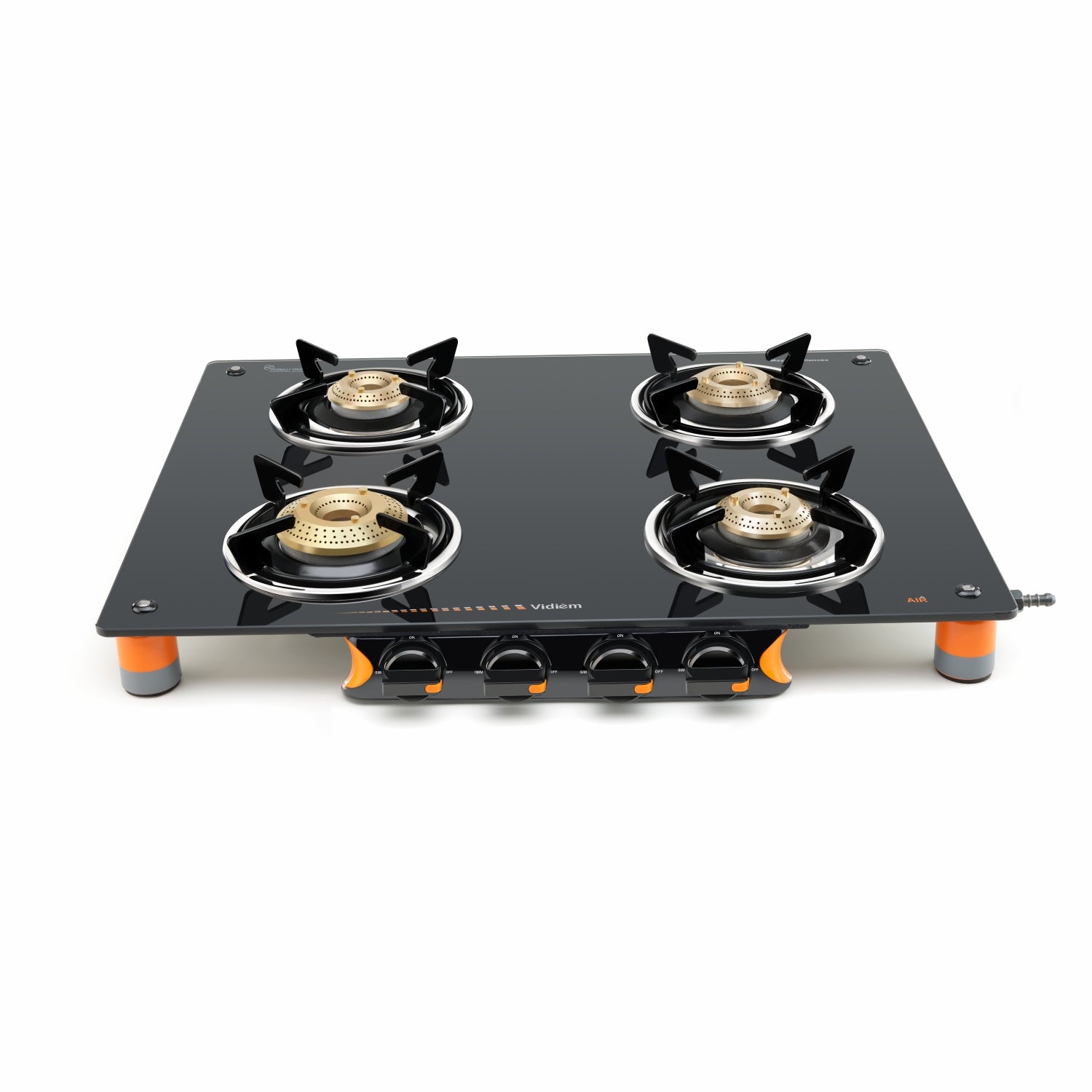 AIR PRIDE 4Burner Gas Stove vidiem