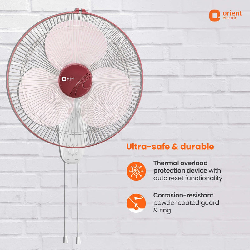 Wall 44 with CTX Technology Silent Wall Fan