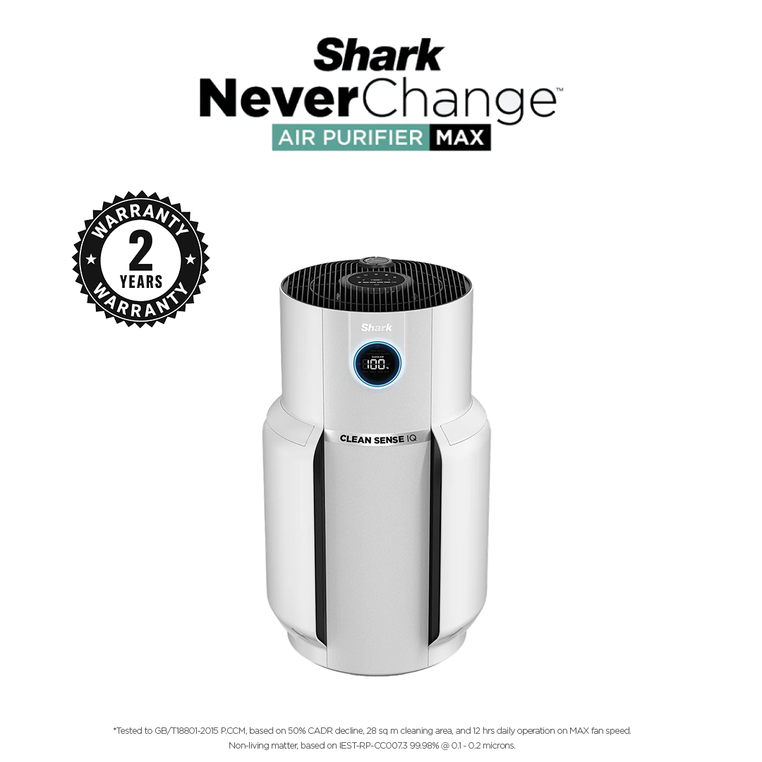 Shark HP300 Air Purifier for Home |1400 sq.ft Coverage | 5 Year NeverChange True HEPA 14 Filter | Captures 99.98% Dust, Smoke & Allergens