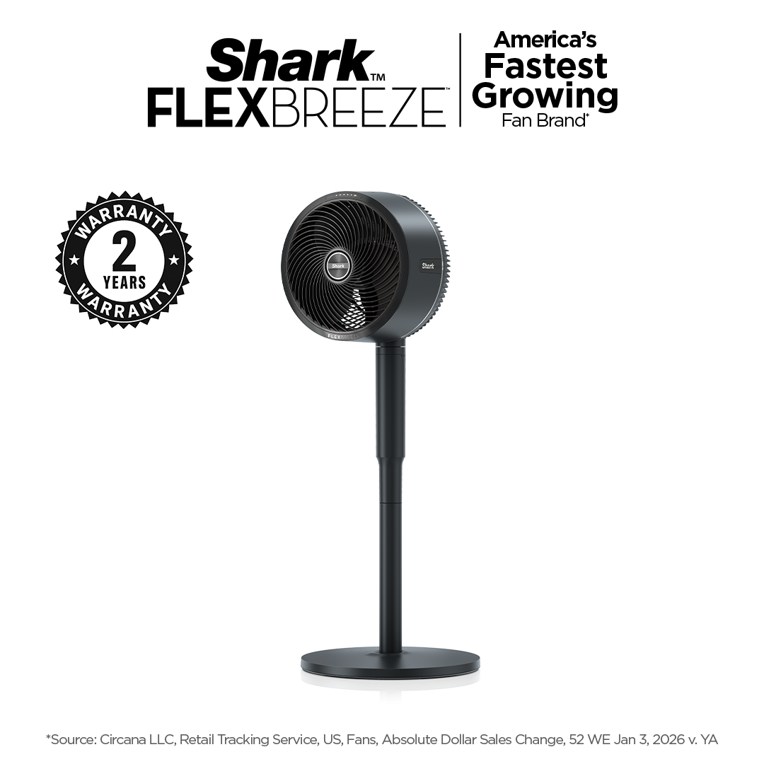 Shark FlexBreeze Cordless Table & Pedestal Fan (FA200IN) | 24 Hrs Battery