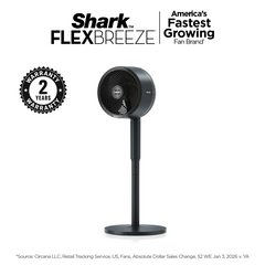 Shark FlexBreeze Cordless Table & Pedestal Fan (FA200IN) | 24 Hrs Battery