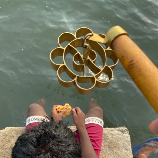 Rose cookie mould/Achappam mould by Velanstore