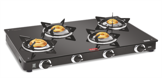 VERA 4Burner Gas Stove vidiem