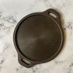 Velanstore Cast iron Dosa tawa ( 12inch diameter)