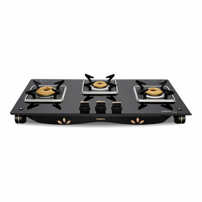 AIR GOLD 3Burner Gas Stove VIDIEM