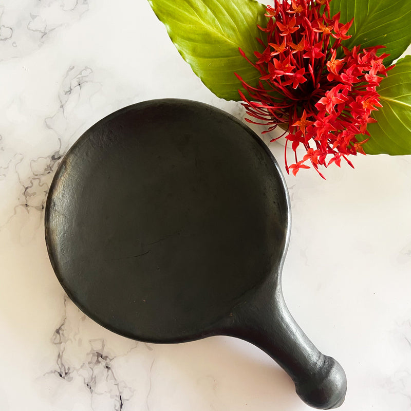 Velanstore Blackened Clay Roti Tawa