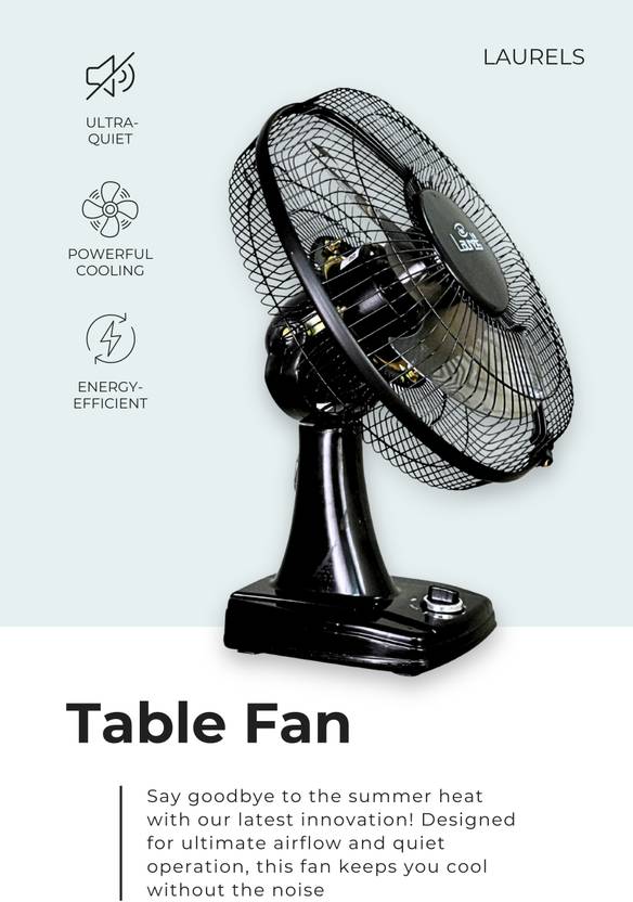 Is Laurels CAB001 300 mm Table Fan-5