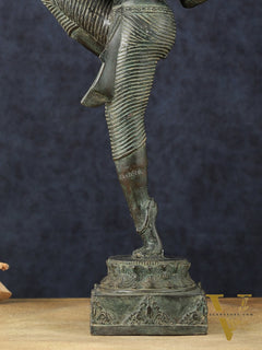 Indonesian Bronze Dancing Parvati Statue | Lost Wax Sculpture | 24"