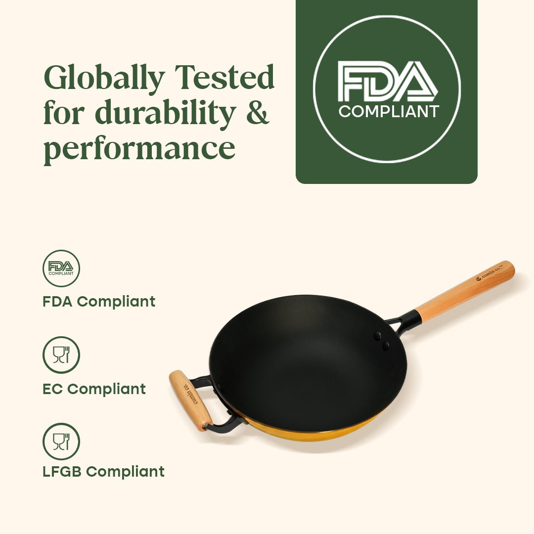 No. 10 Cast Iron Wok LITE (26cm)